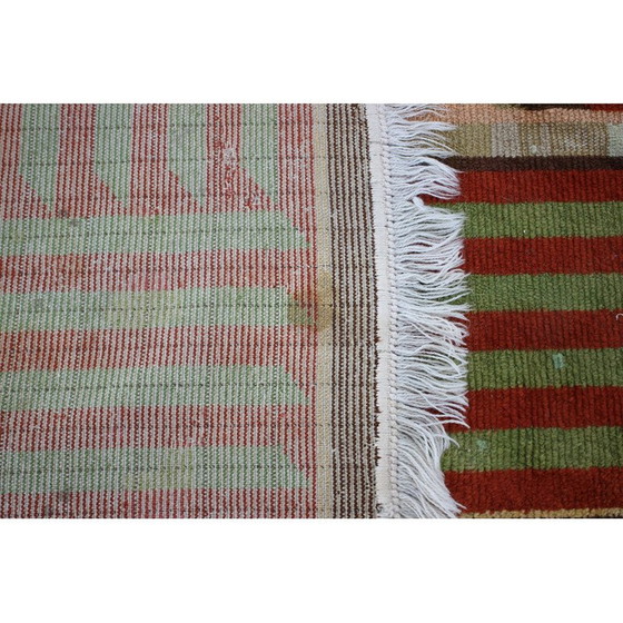 Image 1 of Vintage Art Deco wool rug, Czechoslovakia 1930