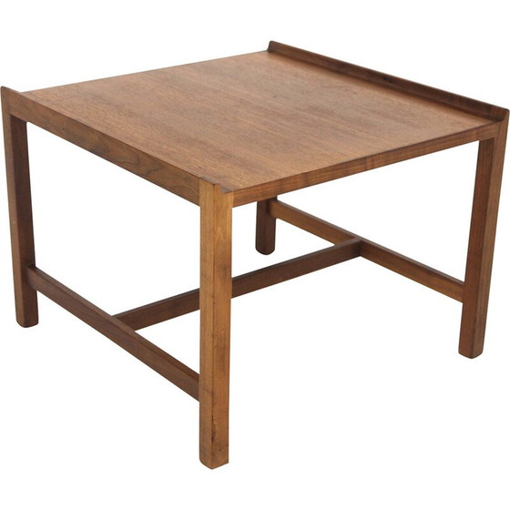 Image 1 of Vintage walnut coffee table by Karl-Erik Ekselius for Joc, Sweden 1960