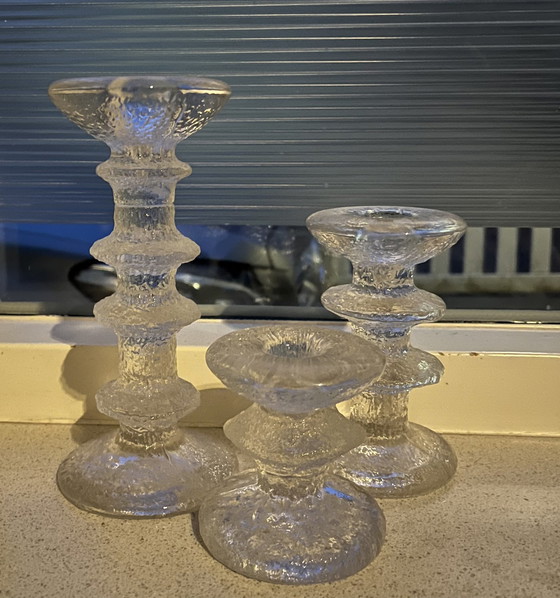 Image 1 of 3x Ittala candlestick