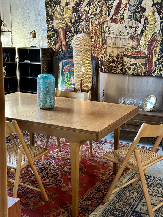 Image 1 of Scandinavian Style Teak Extensible Table By Nathan Furniture 1960