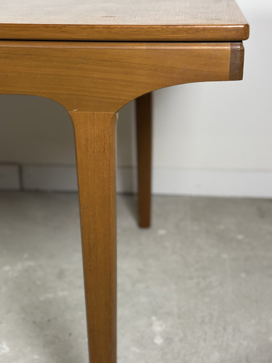 Image 1 of Scandinavian Style Teak Extensible Table By Nathan Furniture 1960