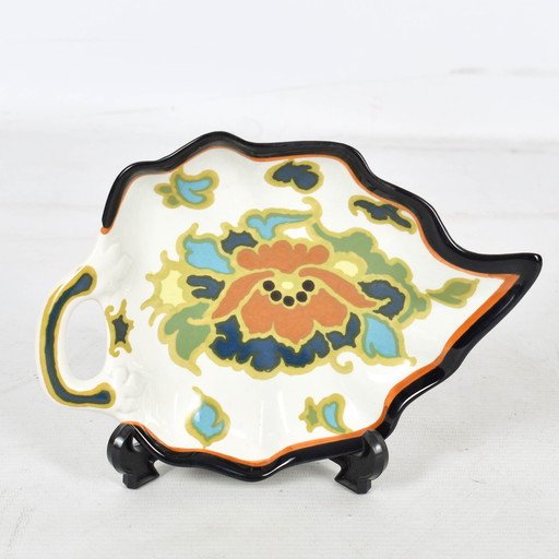 Modica Gold Plate Hand Painted Bowl