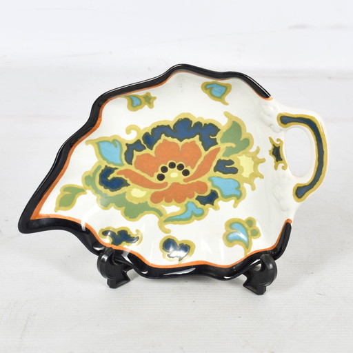 Modica Gold Plate Hand Painted Bowl