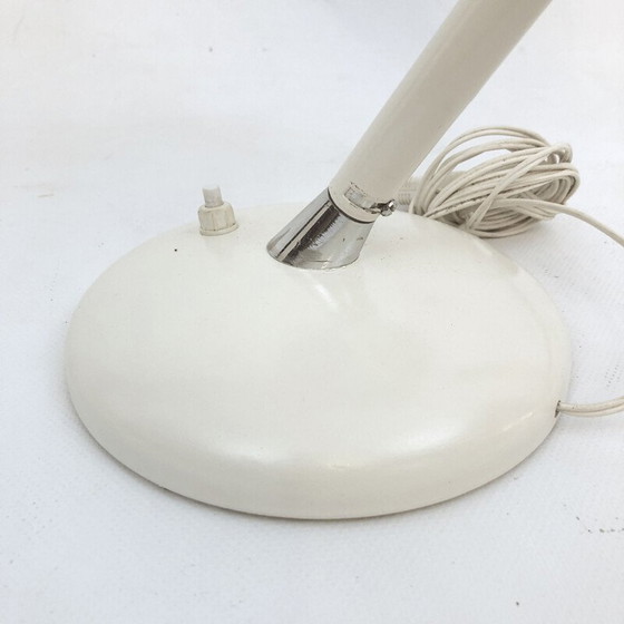 Image 1 of Vintage white table lamp by Stilnovo, Italy 1950
