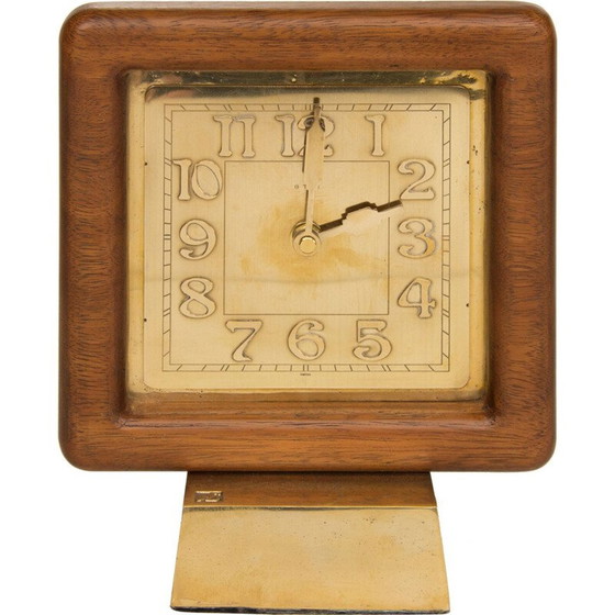 Image 1 of Vintage clock in teakwood 1960