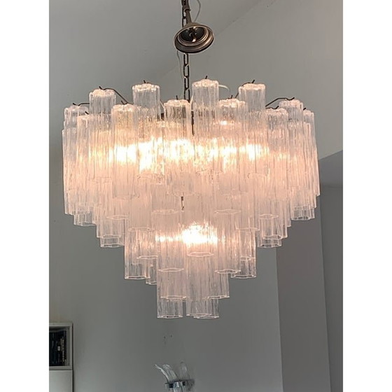 Image 1 of Murano Glass Sputnik Chandelier Venini Barovier Style