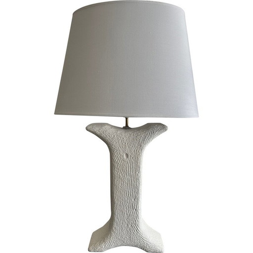 Base per lampada in gesso d'epoca, 1970