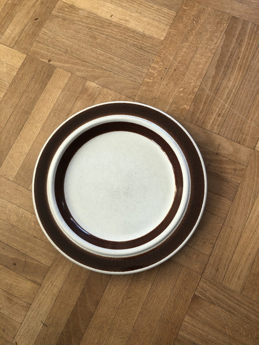 6x Arabia Rosmarin Breakfast Plates