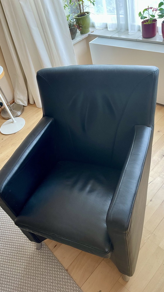 Image 1 of 2x Leolux Dolcinea Armchairs