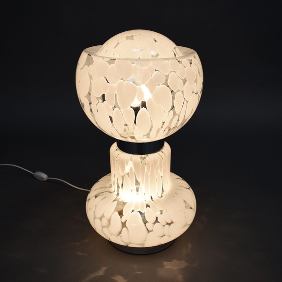 Image 1 of Large Italian Murano Glass Table Lamp