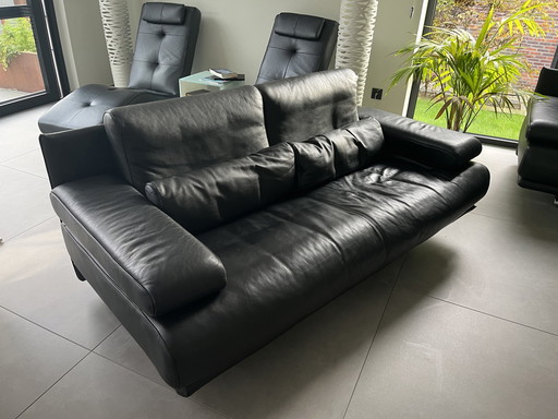 Rolf Benz Model 6500 2 And 3 Seater Sofa