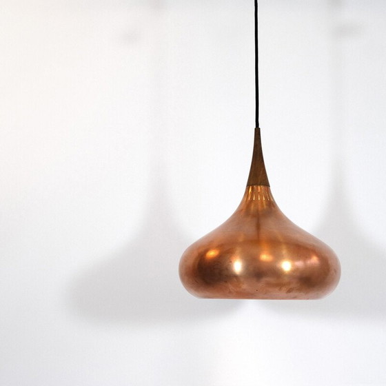 Image 1 of Orient Major" vintage suspension lamp by Jo Hammerborg for Fog and Morup, Denmark 1957