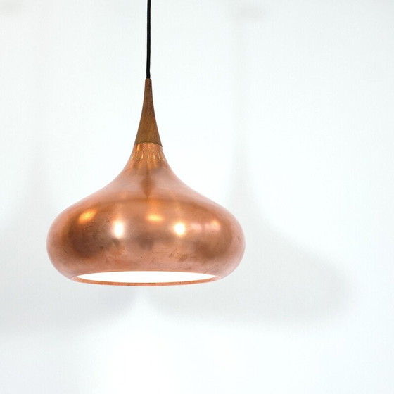 Image 1 of Orient Major" vintage suspension lamp by Jo Hammerborg for Fog and Morup, Denmark 1957