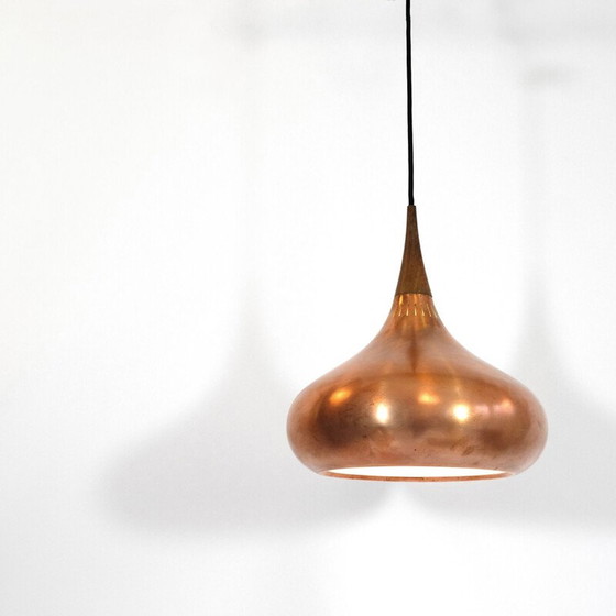 Image 1 of Orient Major" vintage suspension lamp by Jo Hammerborg for Fog and Morup, Denmark 1957