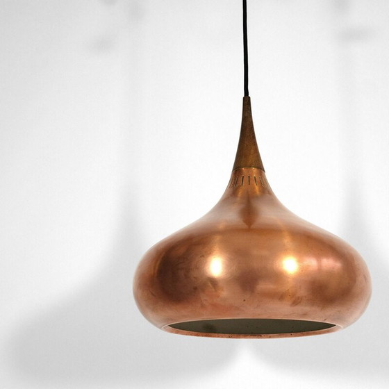 Image 1 of Orient Major" vintage suspension lamp by Jo Hammerborg for Fog and Morup, Denmark 1957