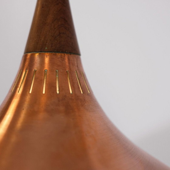 Image 1 of Orient Major" vintage suspension lamp by Jo Hammerborg for Fog and Morup, Denmark 1957