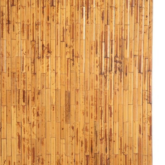 Image 1 of Biombo italiano plegable con espejo de mediados de siglo de Maurizio Mariani y Giusto Puri Purini para Vivai Del Sud