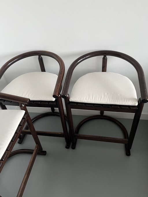 3x Tabourets de bar Vintage Allmilmo