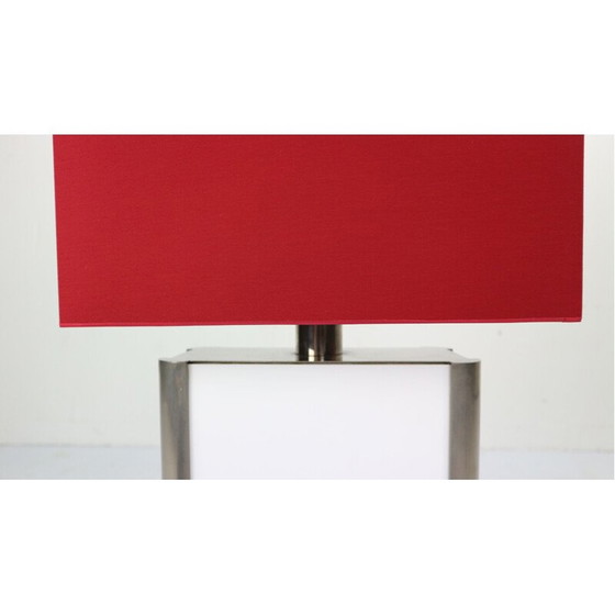 Image 1 of Vintage red metal floor lamp