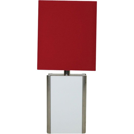Image 1 of Vintage red metal floor lamp