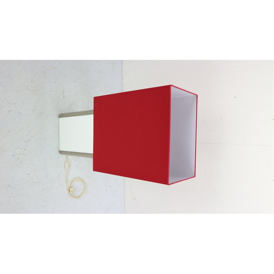 Image 1 of Vintage red metal floor lamp