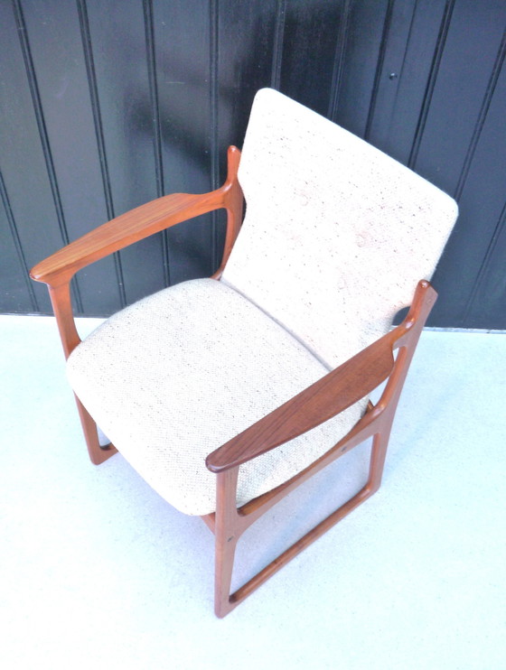 Image 1 of 4x Vamdrup solid teak chairs