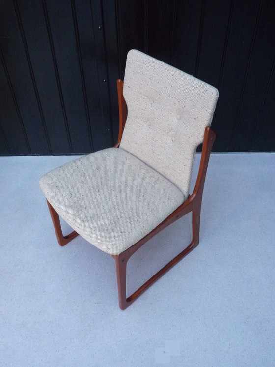 Image 1 of 4x Vamdrup solid teak chairs