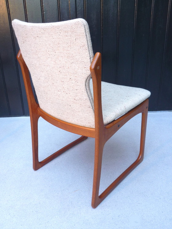 Image 1 of 4x Vamdrup solid teak chairs