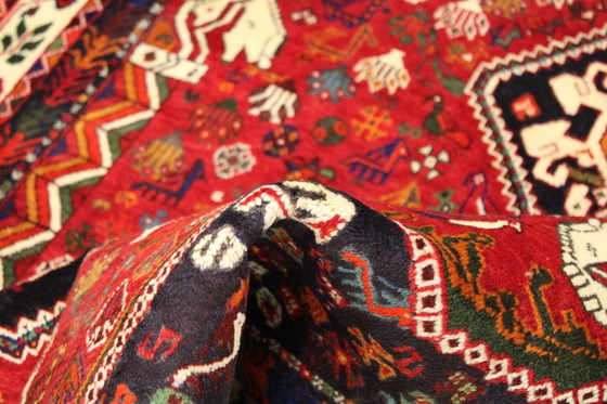 Image 1 of Original Persian Rug Nomadic & Village Rug Shiraz 261 X 169 Cm Top Condition