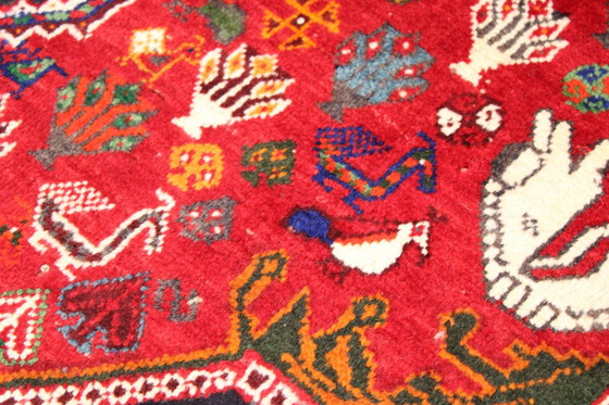 Image 1 of Original Persian Rug Nomadic & Village Rug Shiraz 261 X 169 Cm Top Condition