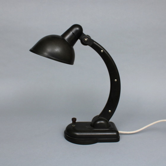 Image 1 of Christian Dell - Lampe Sigma en bakélite - Heinrich Römmler AG, Preßstoff Werke, Spremberg