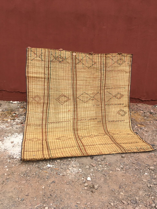 Mauritanian mat Touareg carpet 2.65M X 2.30 M