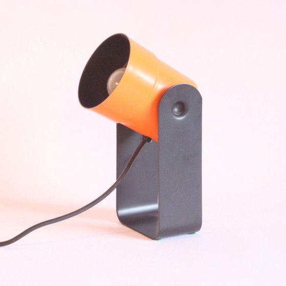 Image 1 of Sis Leuchten Orange Table Or Wall Lamp By Karl Lang, 1976