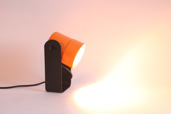 Image 1 of Sis Leuchten Orange Table Or Wall Lamp By Karl Lang, 1976