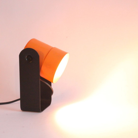 Image 1 of Sis Leuchten Orange Table Or Wall Lamp By Karl Lang, 1976