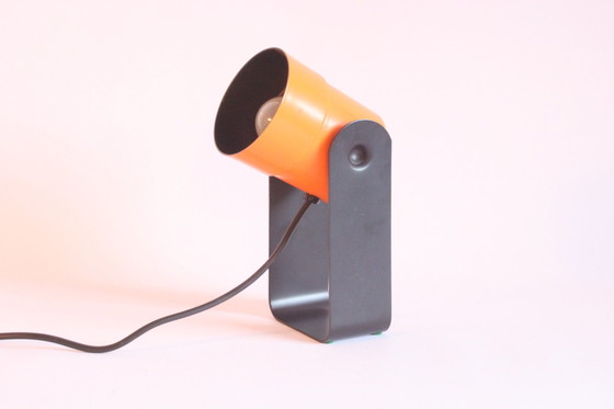 Image 1 of Sis Leuchten Orange Table Or Wall Lamp By Karl Lang, 1976