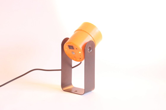 Image 1 of Sis Leuchten Orange Table Or Wall Lamp By Karl Lang, 1976