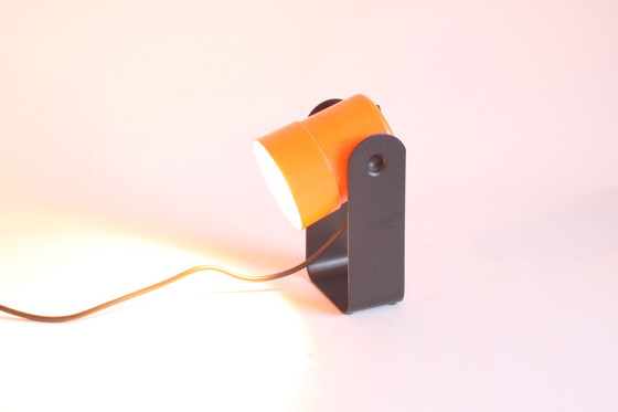 Image 1 of Sis Leuchten Orange Table Or Wall Lamp By Karl Lang, 1976