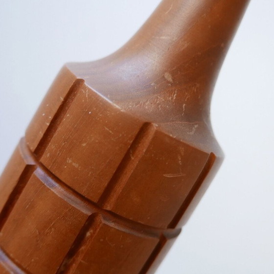 Image 1 of Vintage Teak Single Table Lamp 1970s