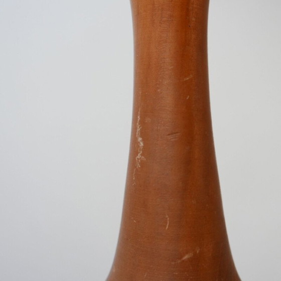 Image 1 of Vintage Teak Single Table Lamp 1970s