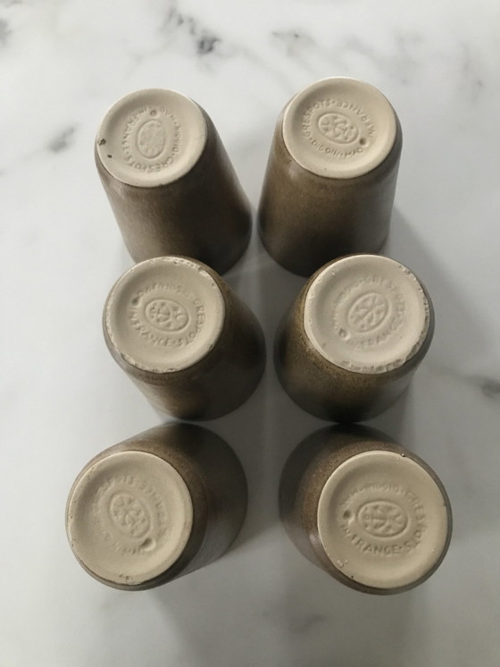 Image 1 of Stoneware tumblers Digoin