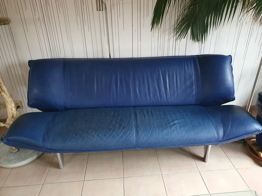 Leolux Tango 3 seater Royal Blue