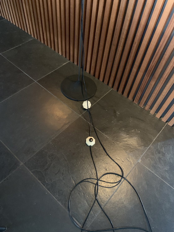 Image 1 of Lampada ad arco doppio Gepo vintage - Bianca