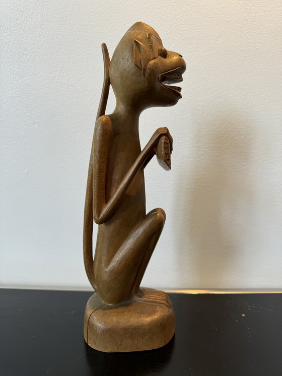 Image 1 of Wood carving Asia / wooden sculpture