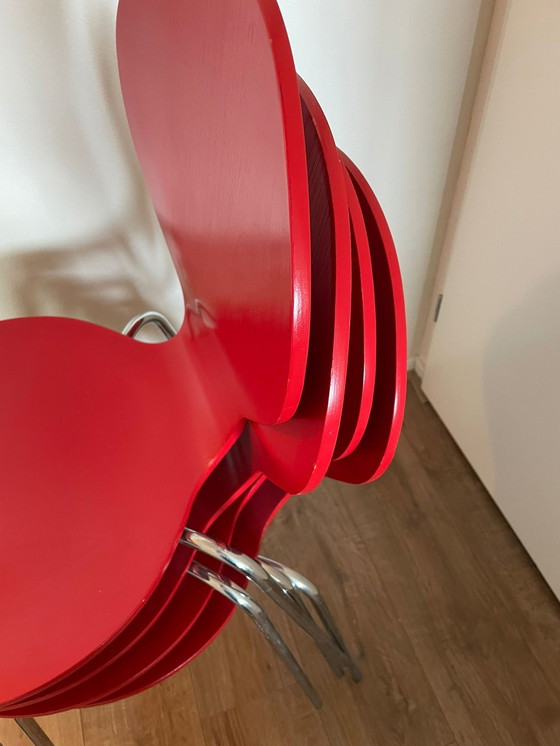 Image 1 of 4x Danerka Rondo chairs by Erik Jorgensen