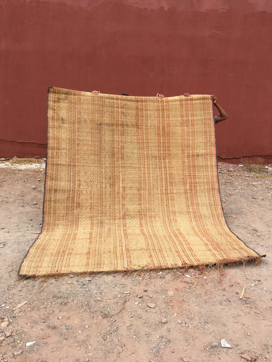 Image 1 of Mauritanian mat Touareg carpet 2.90 X 2.34 M