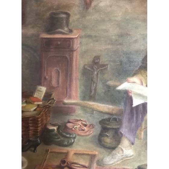 Image 1 of Autoritratto di un pittore d'epoca in bordure di G. Lirand