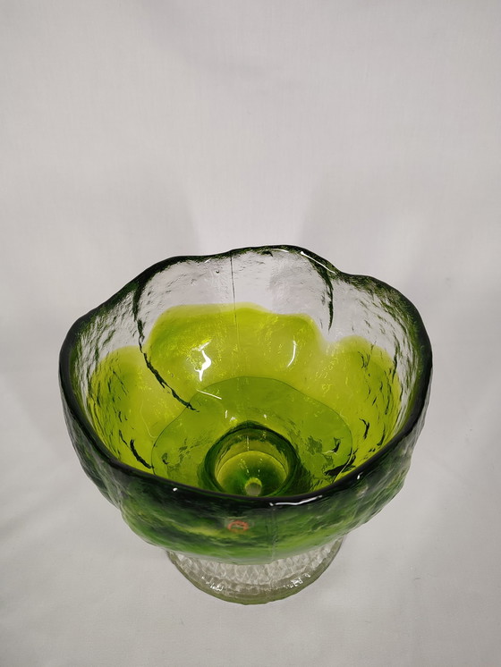 Image 1 of Humppila By Pertti Santalahti Glass Bowl - Finland