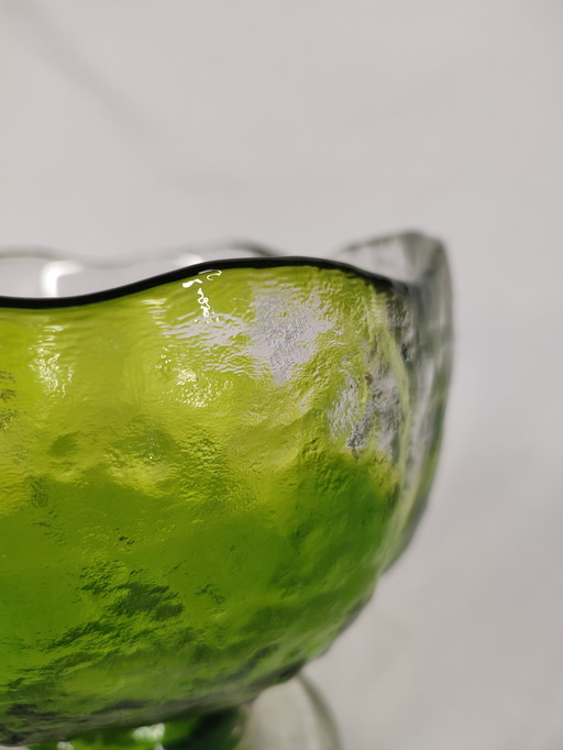 Humppila By Pertti Santalahti Glass Bowl - Finland