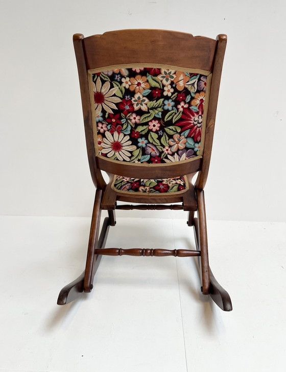 Image 1 of Vintage English rocking chair, 1960's